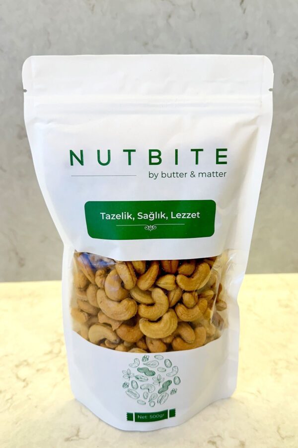 NUTBITE Kavrulmuş Kaju 500gr - Görsel 3